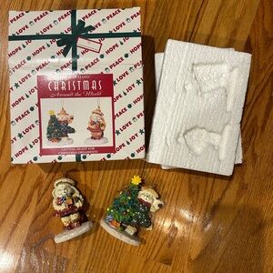 House of Lloyd Christmas Around the World Vintage Ornament Set Y2K